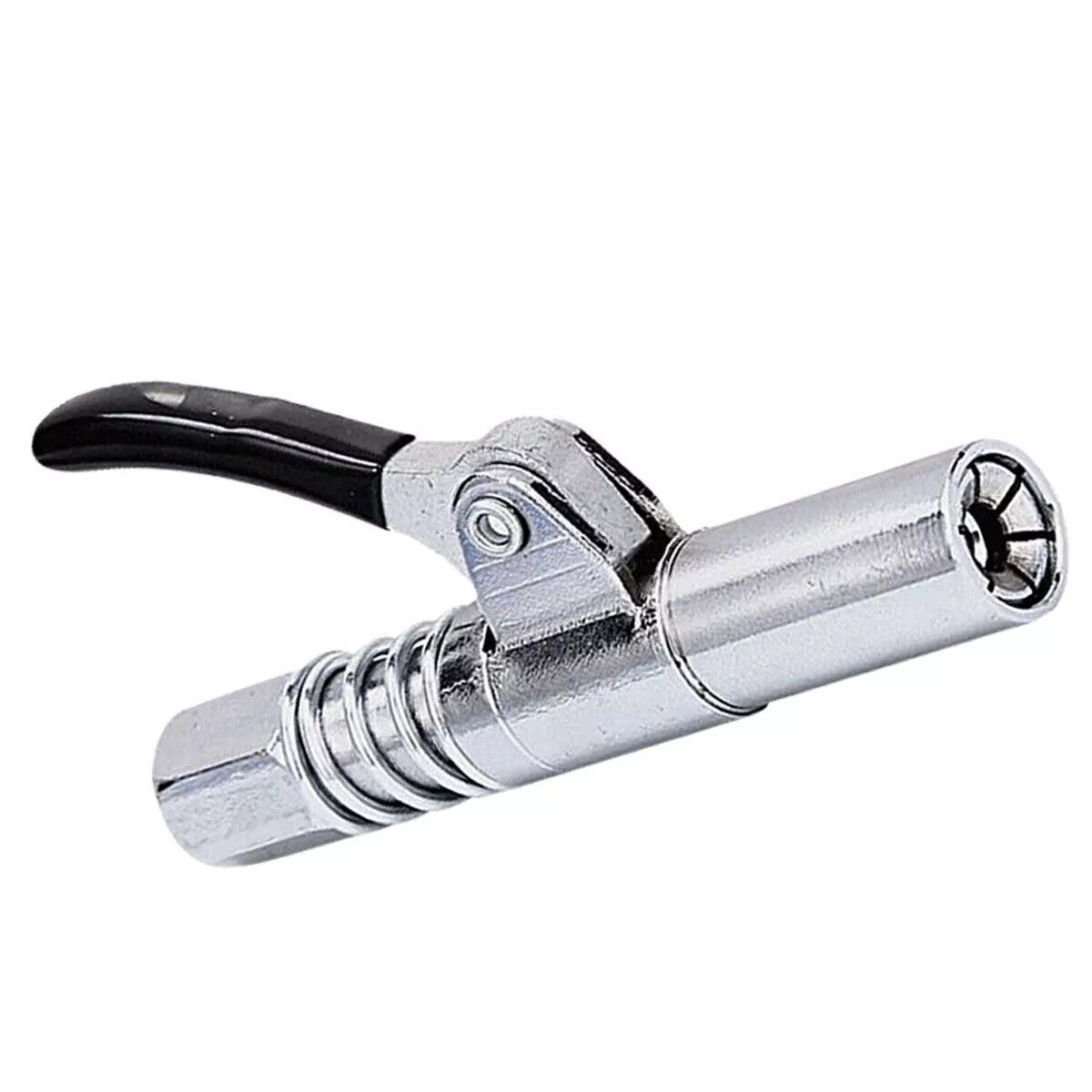 2 Pack Grease Gun Coupler High Pressure Quick Release Lock Oil Injection Nozzles
