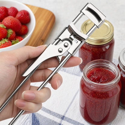 Jar Opener for Seniors Adjustable Stainless Steel Arthritis Jar & Bottle Opener