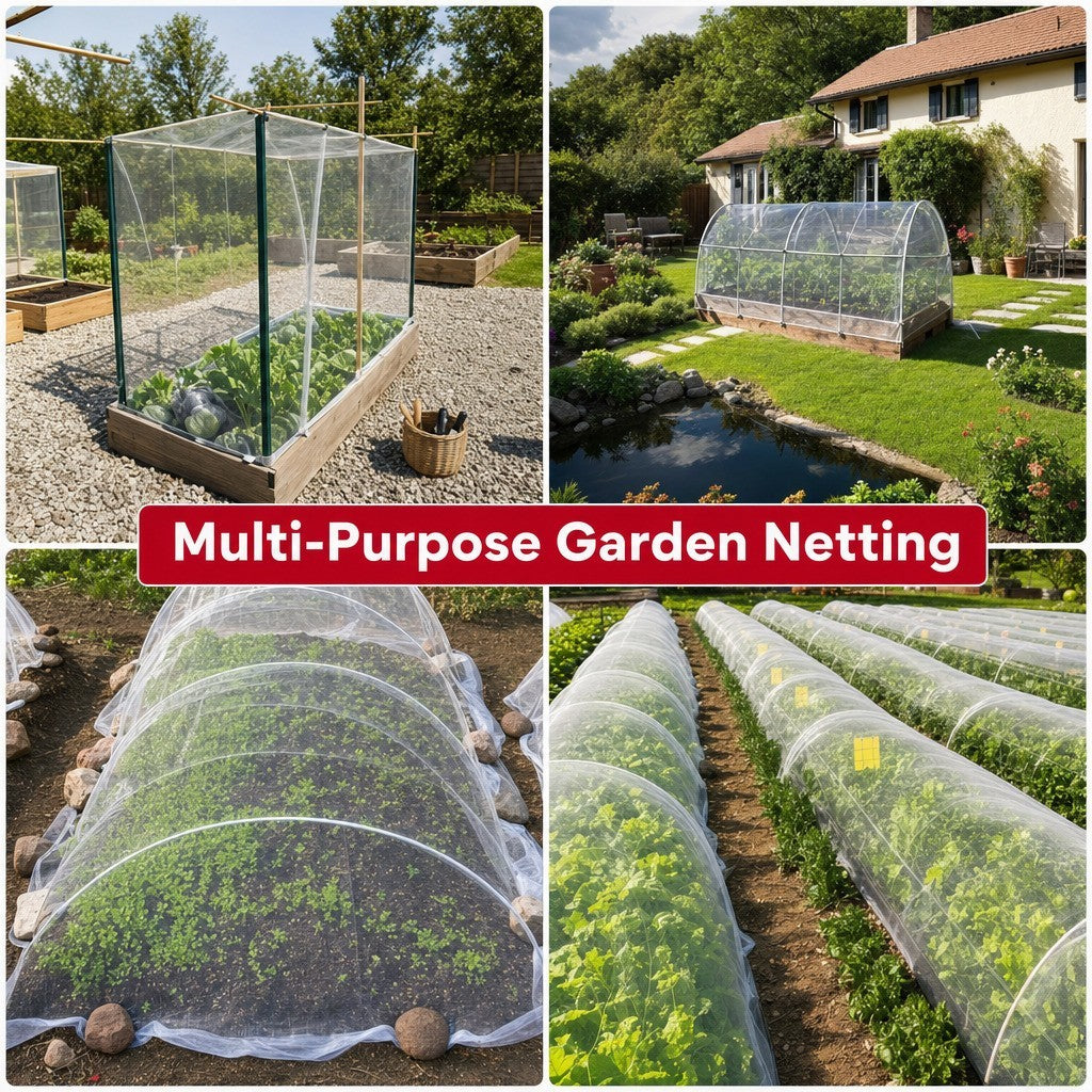 20-50ft Mosquito Garden Bug Insect Netting Barrier Bird Net Plant Protect Mesh