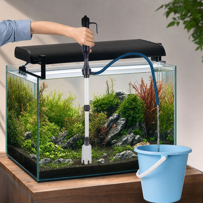 Electric Gravel Cleaner Aquarium Fish Tank Automatic Siphon Vacuum Water Change