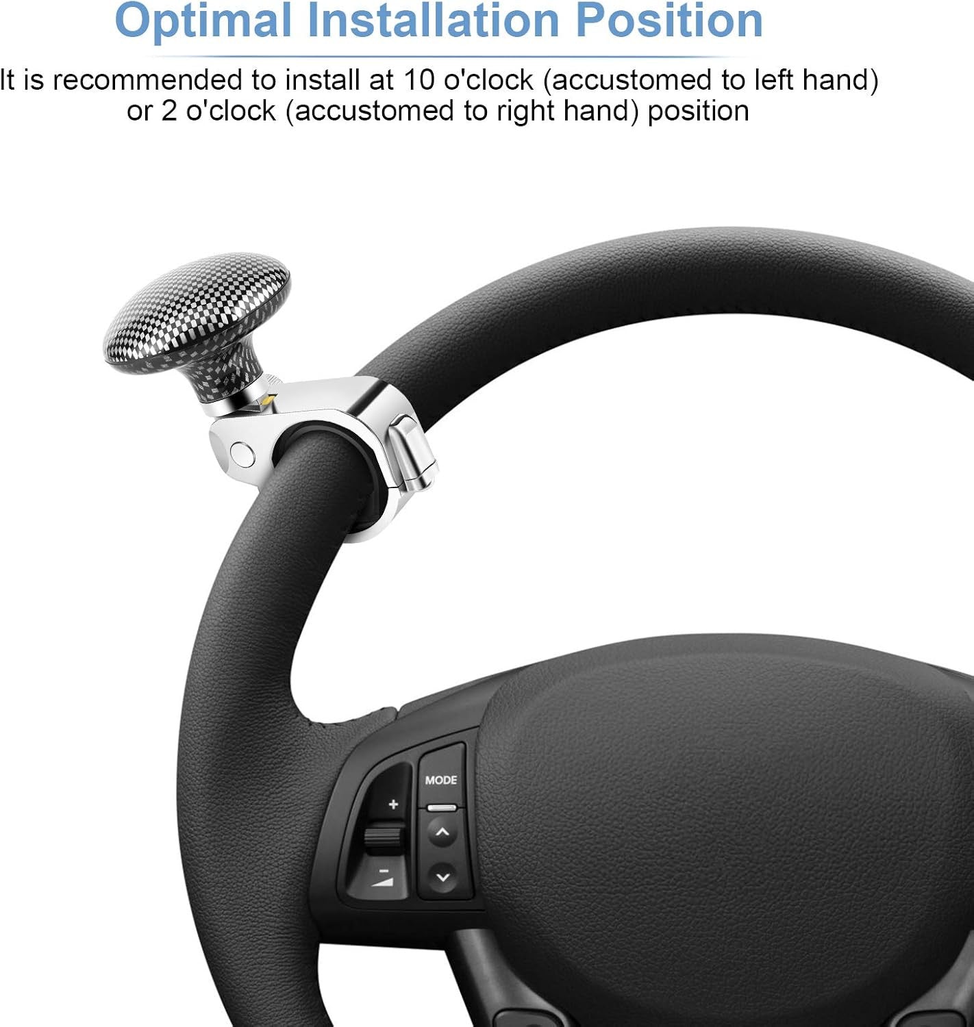 Steering Wheel Spinner Knob Handle Universal Heavy Duty Suicide Car Truck Power