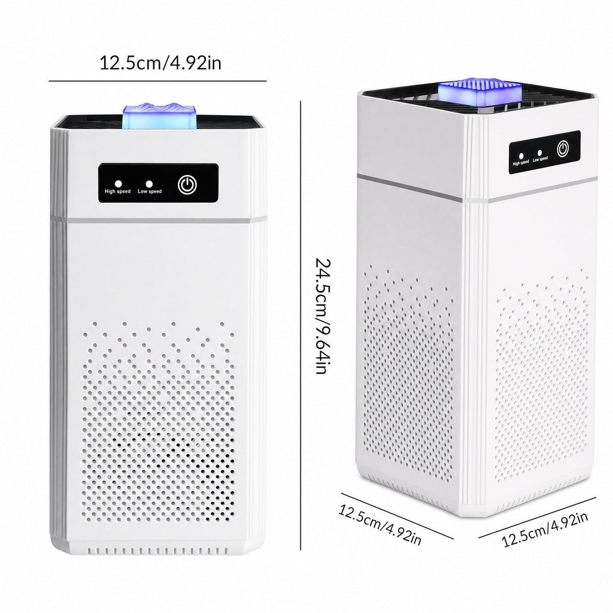Home HEPA Air Purifier Large Room Air Cleaner for Allergies Smoke Mold Odor Dust