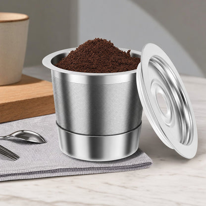 2/4 Pack K Cup Reusable Coffee Pods for Keurig: Stainless Steel Refillable K Cup