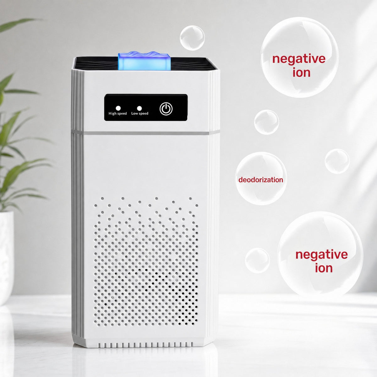 Home HEPA Air Purifier Large Room Air Cleaner for Allergies Smoke Mold Odor Dust