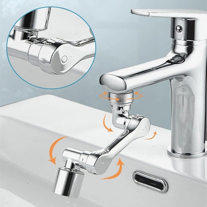 2 Pack Universal 1080° Swivel Robotic Arm Swivel Extension Abs Faucet Aerator