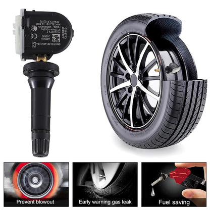 4 PACK Tire Pressure Monitor Sensor For GM Buick Chevy GMC TPMS 433MHz 13598773