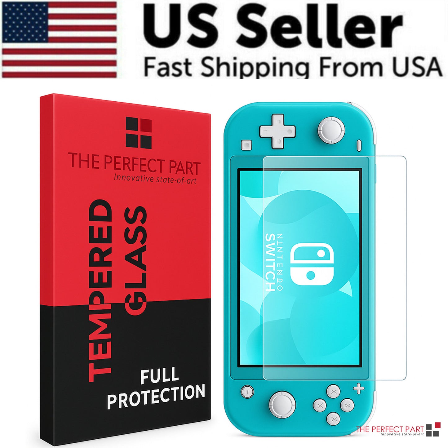 2x HD Tempered Glass Screen Protector Guard For Nintendo Switch 2 2025/OLED/Lite