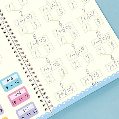 16Pcs Grooved Magic Practice Copybook Set Boys Girls Handwriting Book Practice