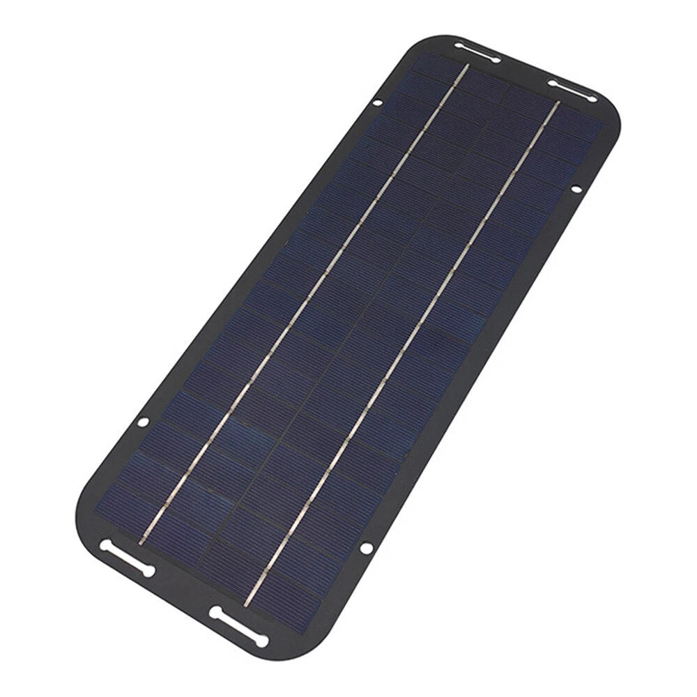 30W Solar Panel 12V Trickle Charger Battery Charger Kit Maintainer Boat Car RV