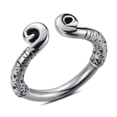 Stainless Steel Metal Silver Cock Ring For Men Glans Penis Erection Enhancer Sex