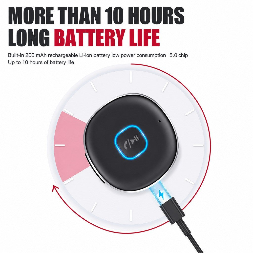 Bluetooth Receiver 3.5mm Aux Car Adapter Wireless Audio Receiver for Home Stereo