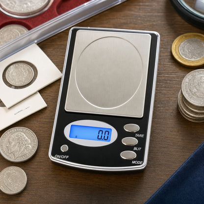 1000 X 0.1g Coin Collector Digital Display Weight Scale Ounce Grams Detection Oz