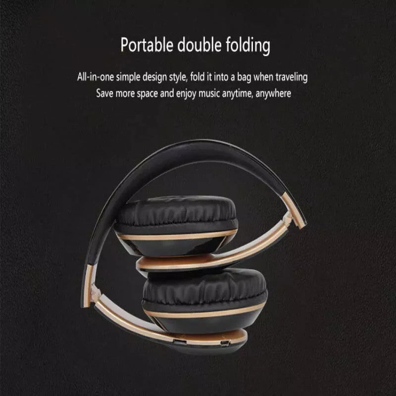 Wireless Headphones Bluetooth Noise Cancelling Stereo Earphones Over Ear Headset