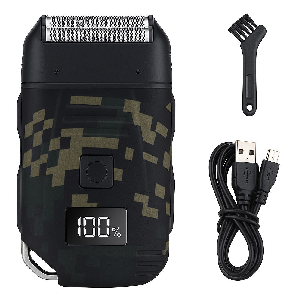 Mens USB Electric Shaver Trimmer Razor Rechargeable Hair Beard Shaving Machine