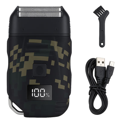 Mens USB Electric Shaver Trimmer Razor Rechargeable Hair Beard Shaving Machine