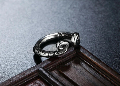 Stainless Steel Metal Silver Cock Ring For Men Glans Penis Erection Enhancer Sex