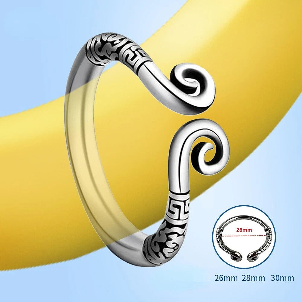 Stainless Steel Metal Silver Cock Ring For Men Glans Penis Erection Enhancer Sex