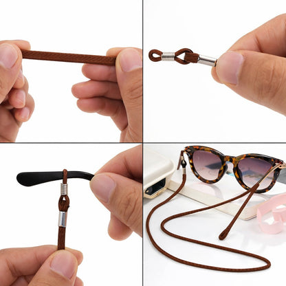 4X Adjustable Sunglasses Neck Cord Strap Eyeglass Glasses String Lanyard Holder