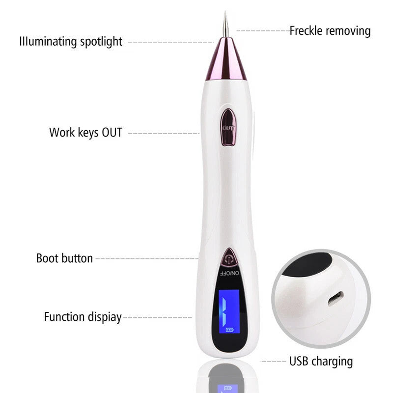 Anti-Aging Laser Plasma Pen Mole Removal Dark Spot Skin Tag Tattoo Wart Remover