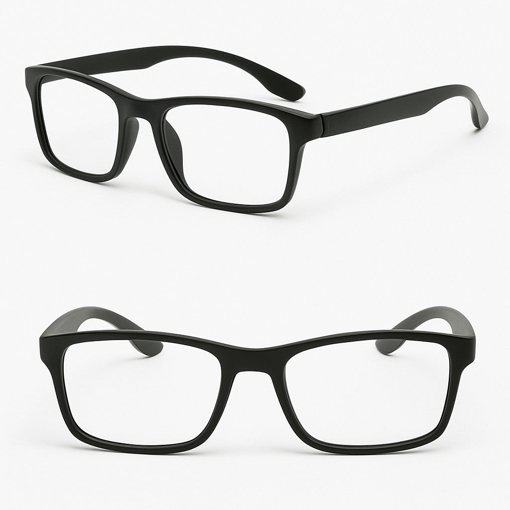 2 PACK  Reading Glasses Mens Womens Reading Glasses Square Frame Readers Unisex